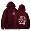 Unisex Kirsebærblomst Hættetrøje - Herre Efterår/Vinter Velour, Løs Pullover, Teen & Par Stil af ASSC