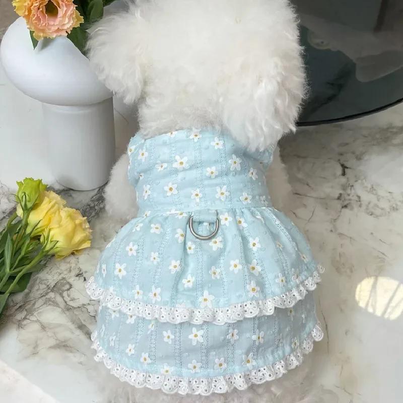 

Small Dog Dress Cat Apparel Puppy Chihuahua Yorkie Clothing Pomeranian Maltese Poodle Bichon Frise Dog Clothes Shih Tzu Costume 3XL синій