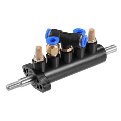 VekAuto Air Control Valve Foot Pedal, 6.10"x2.05"x2.40" Tire Changer Machine Part, Universal Car Tire Replacement Metal, Black