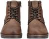 Camel Active Lace-up Boots In Chocolate Color