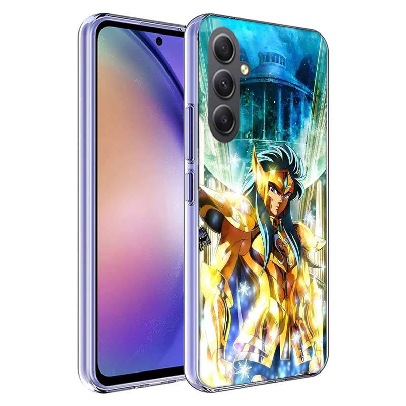 Saint Seiya Knights Of The Zodiac Phone Case for Samsung A17 A37 A57 A07 A16 A26 A36 A56 A06 A02S A12 A22 A32 A52S A04S A14 A24