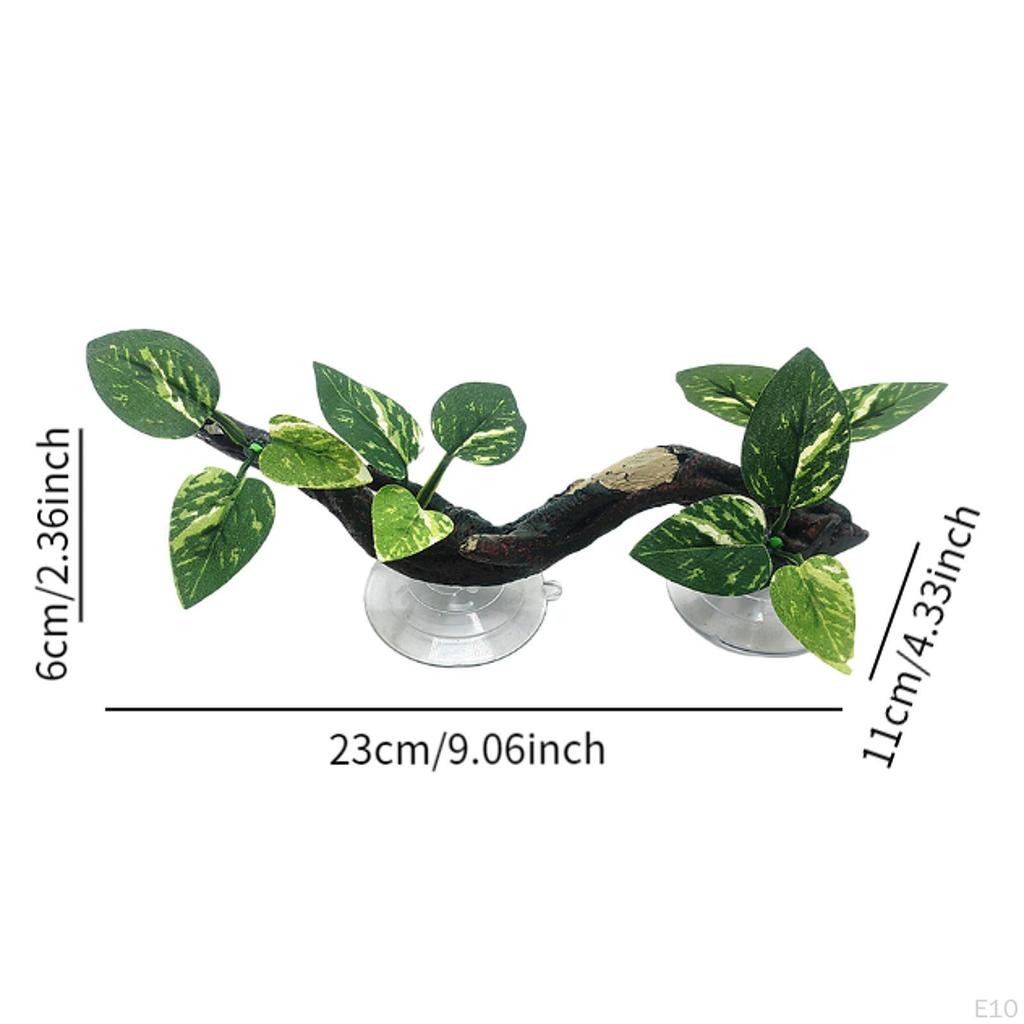 Baum Ast Kletter Dekoration Gecko Pflanze Ornament Krabbe Lebensraum Dekoration Aquarium Bartagamen