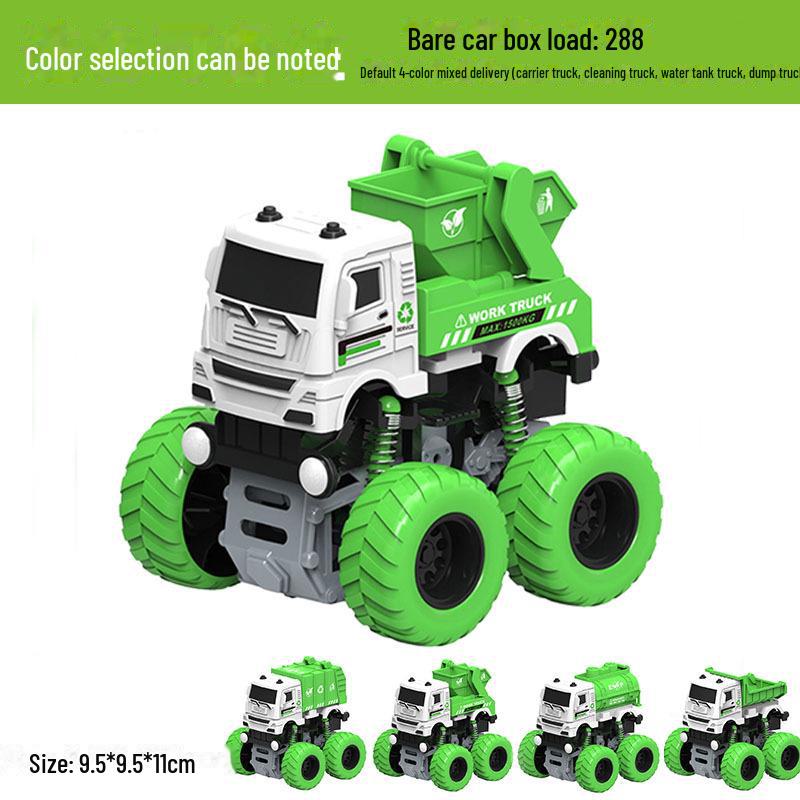 Children's Dinosaur Inertia Car: Four-Wheel Drive Off-Road Toy