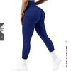 Ribbed High Waist Fitness Yoga Pants - Women's Slimming Tights