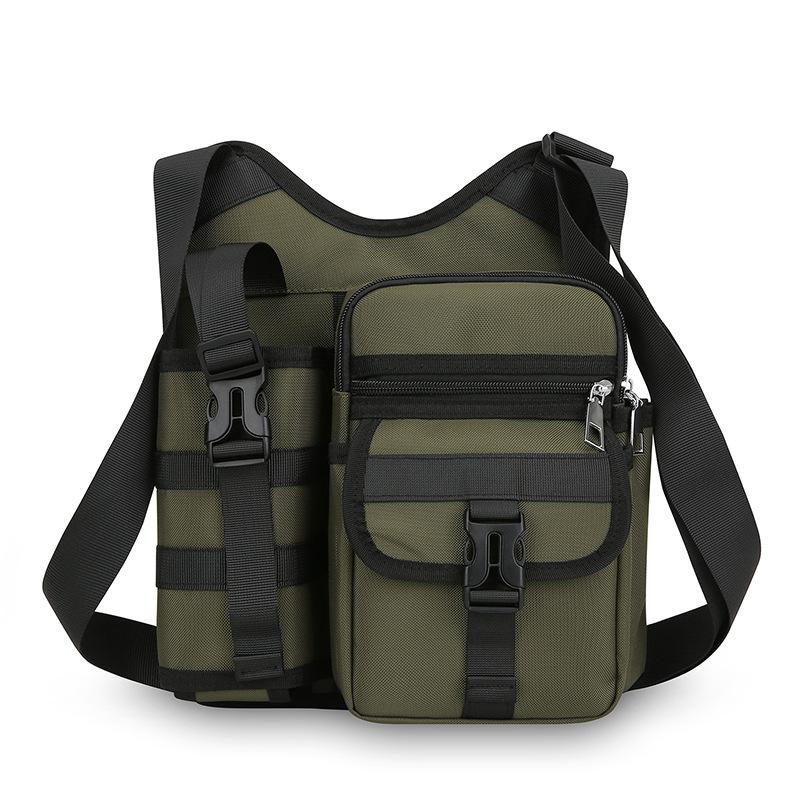 Outdoor Shoulder Bag Men's Water Kettle Umbrella Crossbody Bag Large Capacity Mobile Phone Bag