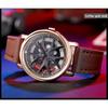 SANDA New Time To Work Fashion Personality Men's Watch Creative Student Sports Belt Watch