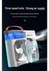 Water-cooled Desktop Fan & Humidifier with Cooling Spray for Dorms and Offices
