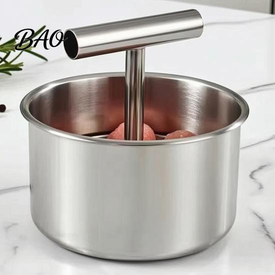 Manual Meat Ball Press 2Pcs Stainless Steel Meatball Maker, Tool for Homemade Beef Nonstick Shaper Pork Fish Balls, Kitchen Cooking And Meal