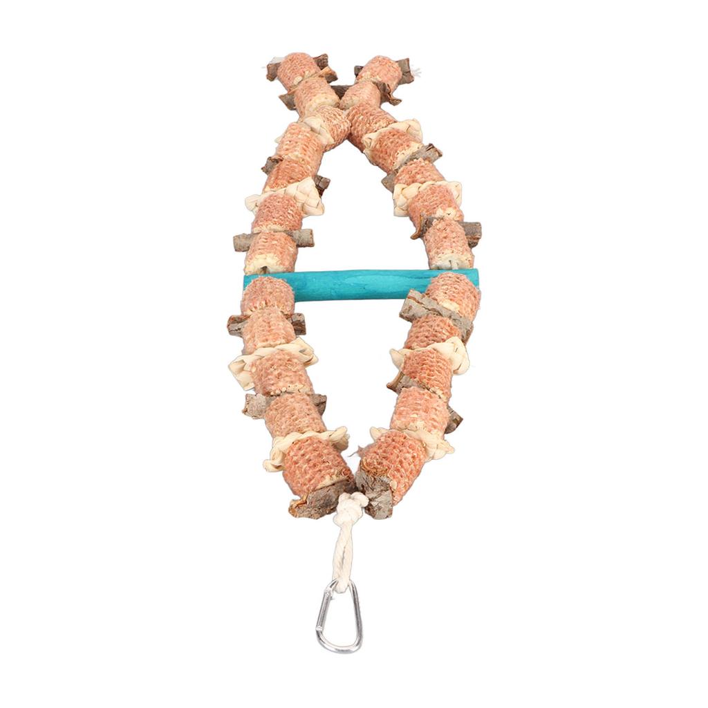 Papagei Maiskolben Kauspielzeug Bissfest Hängendes Vogel Kauspielzeug Käfigspielzeug für Aras Afrikanische Graupapageien