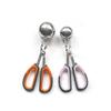 Stainless Steel Meatball Spoon Anti-Slip Handles Non-Stick Surface Meat Ballers Versatile Rice Ball Clip Food Preparation