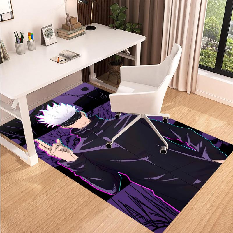 JujutsuKaisen Printed Carpet, for Office Chair Living Room Bedroom Kitchen Room Decor Gifts.