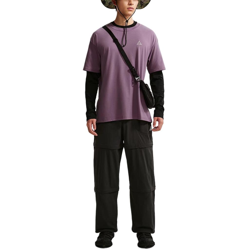 Nike ACG Dri-FIT Solid Loose Fit Crew Neck Short Sleeve Quick Dry T-Shirt Men Tops IH1289-536