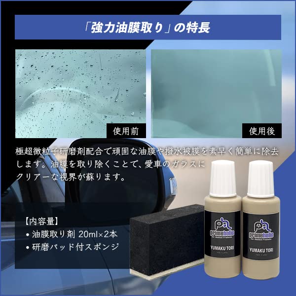 Primeholic Glass Oil Film Professional Use Cleaner, Remover,