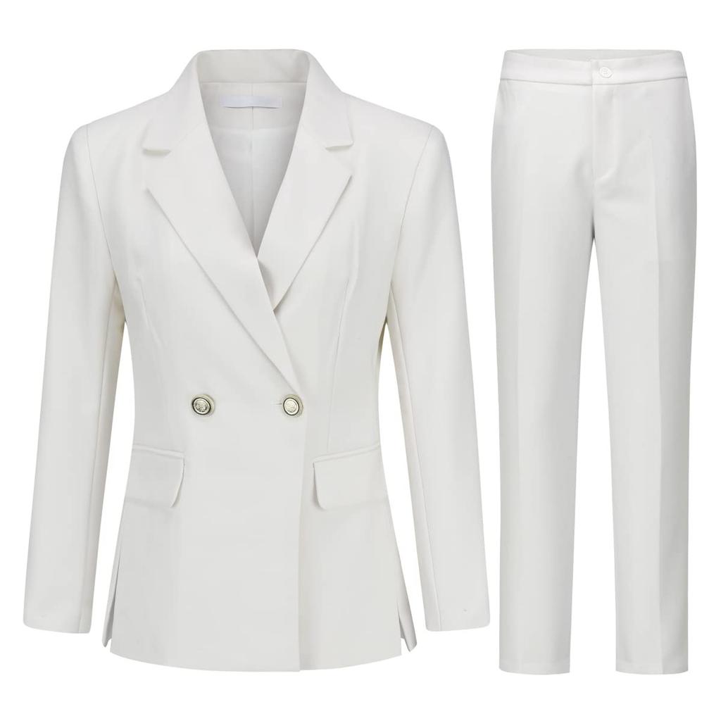 Formal Jacket and Pants Suitable for Entrance Graduation Ceremony [ByFshow] Women's Suit, Pantsuit, Suit, Set, Washable, Commuting, Ceremony,