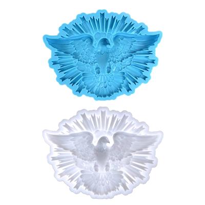 3D Peace Dove Silicone Mold for Crafting Bird Shapes Home Ornament Perfect for DIY Crafts Wall Hanging Decors