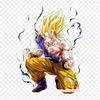Patches For Clothes Bag Iron On Thermal Stickers Goku Super Saiyan Majin Buu Pattern Washable Heat Transfer