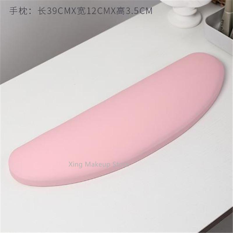 New Simple PU Leather Curved Nail Hand Pillow Set Rest Pillow Arm Rest Cushion Holder Arm Rests Nail Art Stand Manicure Tools 4#