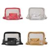 Clear Pvc Envelope Bag With Soft Structure And Single Shoulder Strap For Daily Use