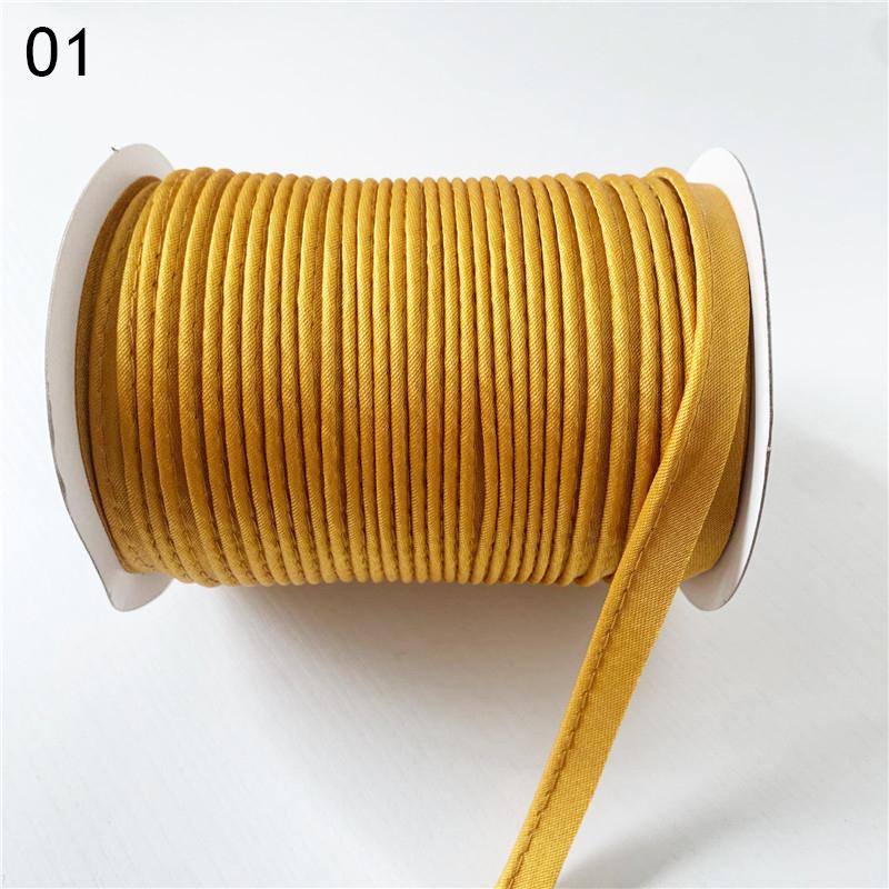 66M Edge Sewing Ribbon Cord Rope For Sofa Curtains Hats Clothes Cheongsam Hemming Garment Sewing DIY Patchwork Hemming Strip