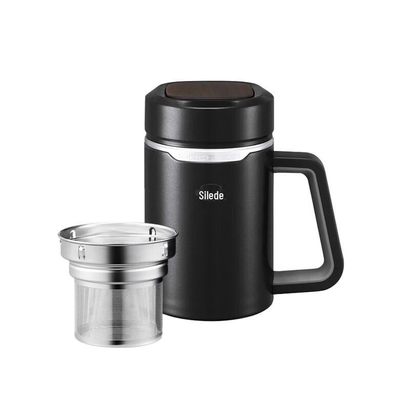 SOLIDWARE Business Office Tea Infuser Thermos Mug