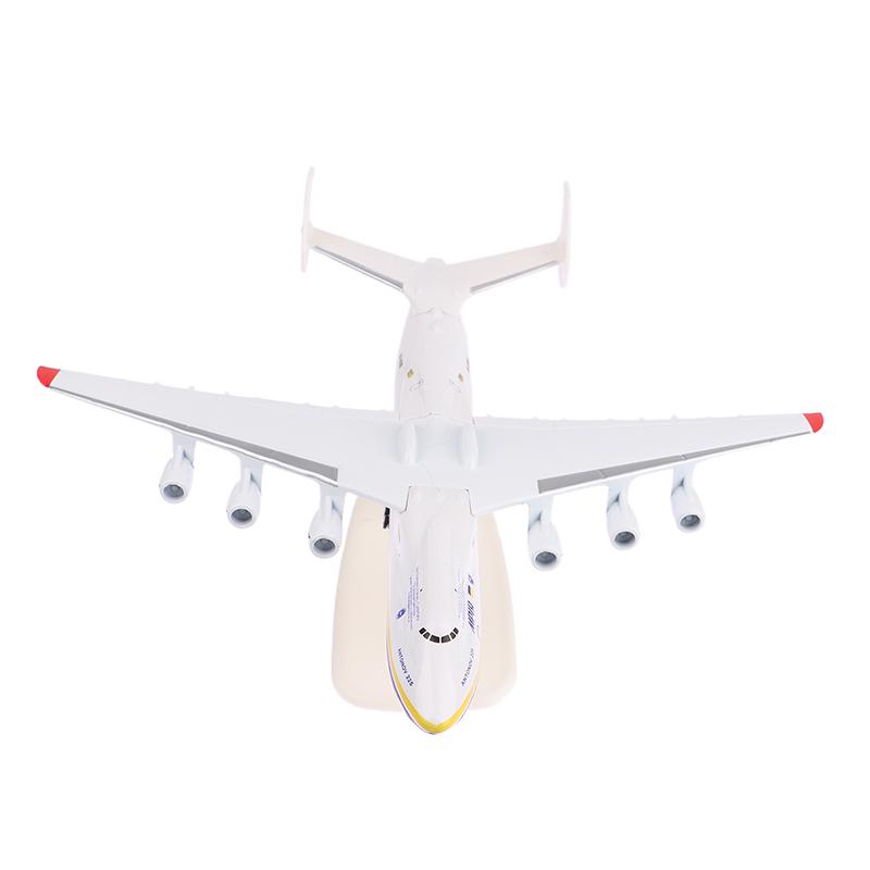 1:400 20cm Legierung An-225 Flugzeugmodell Spielzeug 8 Zoll Ukraine Bemalt Mriya Transporter Ausstellungsmodell Flugzeug für Sammlung