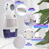 USB Small Dehumidifier for Bedroom - Air Moisture Absorber with Semiconductor Cooling