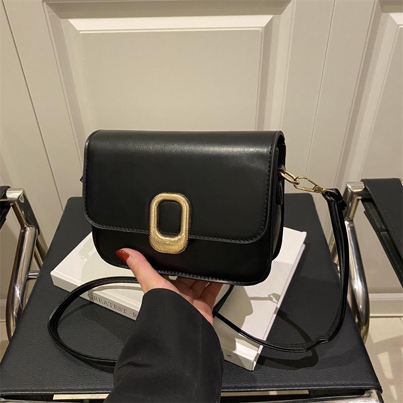 

Luxury Spring 2025 Retro Tofu Pot Crossbody Bag for Women білий