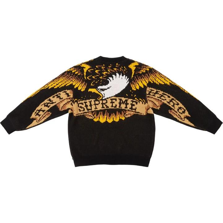 Supreme ANTIHERO Sweater Black