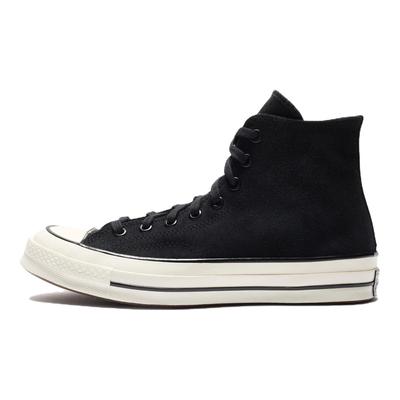 Chuck 70 High Heritage Color Suede - Black Bite The Dust Unisex Sneakers Egret A09474C