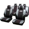Set of 5 Front and Rear Covers 2/3 1/3 and Headrest - WRC - Universal - Simple Attachment - Airbag Compatible