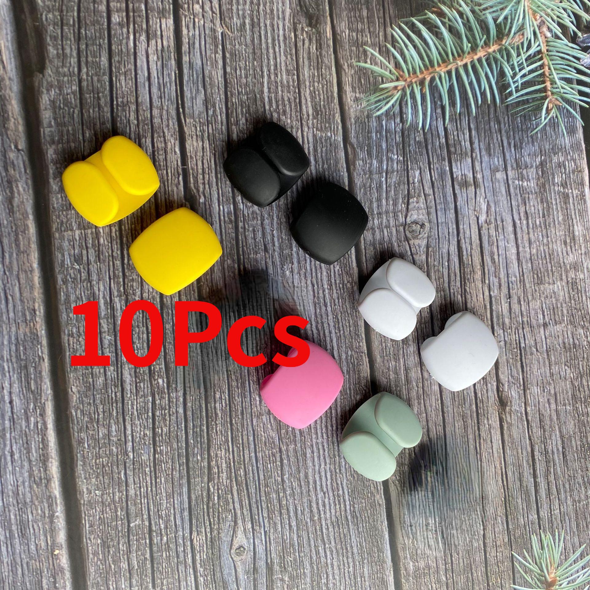 

10 шт., дорожная линия передачи данных, концентратор, отделочная пряжка, гарнитура, зарядный кабель, отделка, многофункциональное намоточное устройство разноцветный