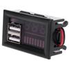 Car12V Battery Voltage And Power Display Meter Digital Car Battery Voltmeter Led Battery Charge Level Indicator Lead-Acidlithium