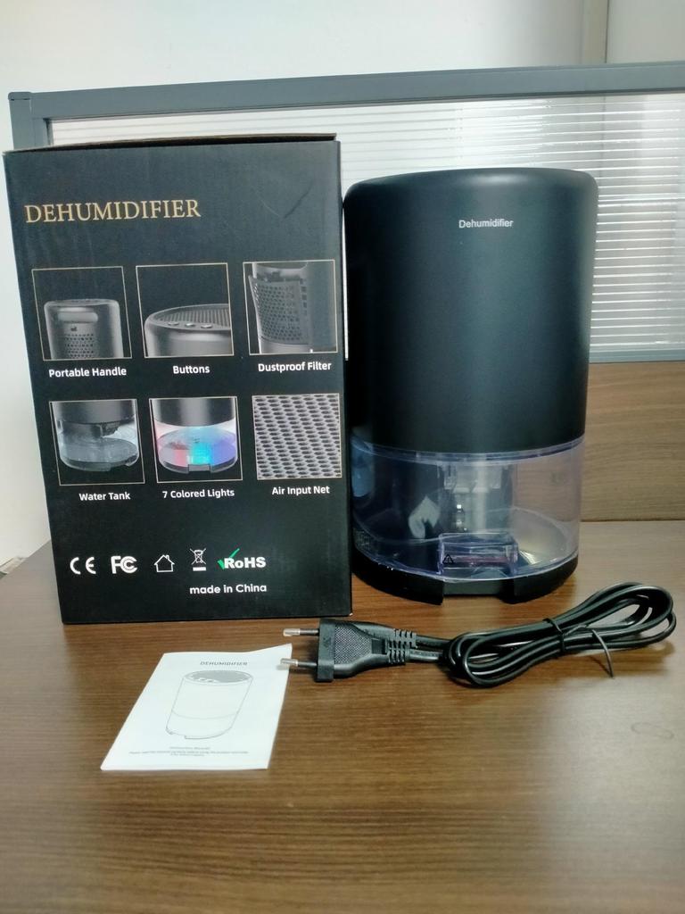 350ml/D Silent Dehumidifier for Home, Bedroom, and Basement