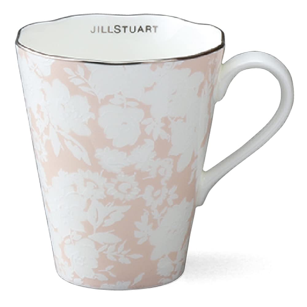 

JILL STUART 300cc Pink Flower Mug, Stylish and Cute, Perfect for Weddings and Gifts, Gift Boxed, 52425-2856
