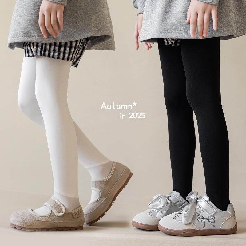 Children'S Thin Velvet Leggings Pantyhose Autumn And Winter Anti-Pilling High Waist Skin Tone Bare Leg Socks Water Light Pantyhose Girls Pantyhose