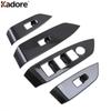 For Mazda CX-5 CX5 2017-2024 & CX8 CX-8 2017-2025 Door Armrest Panel Window Lift Button Cover Trim Sticker Car Accessories