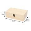 Wooden Storage Box Storage Wooden Box 1PC Craft Projects