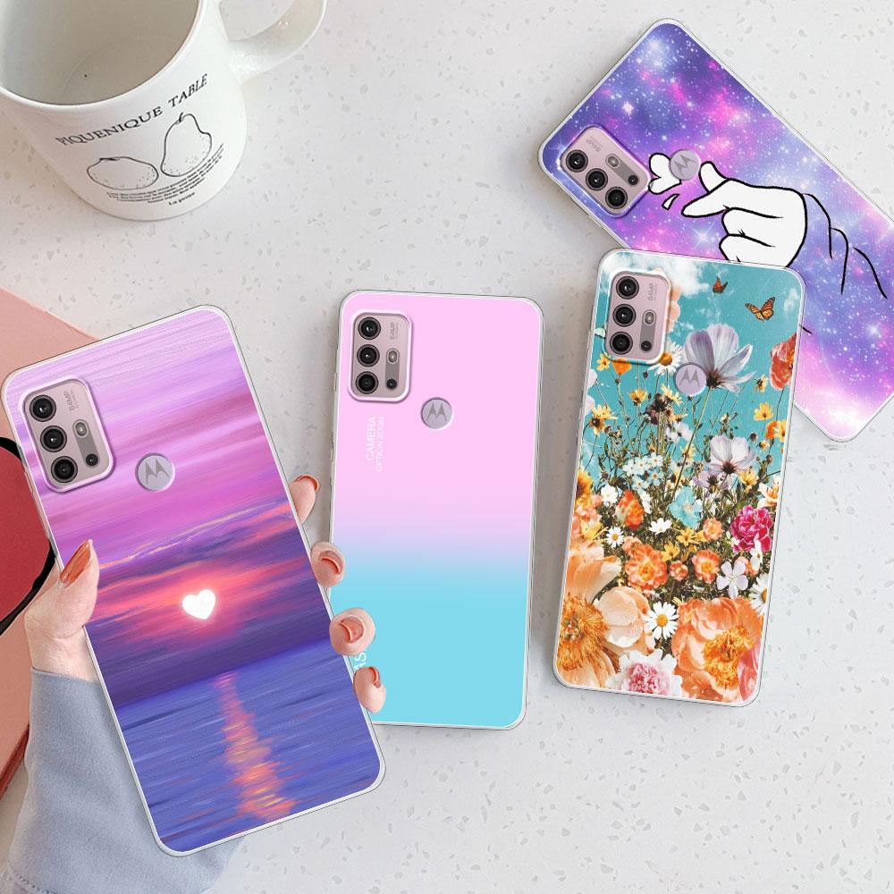 For Moto G10 Moto G20 Case For Motorola Moto G30 Coque Clear Soft Silicone Bumper Cover Phone Case For Moto G60 G60S Clear Funda