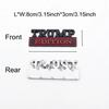 1PCS Trump Edition Emblem Badge Car Sticker For C/ompass P/atriot R/enegade F/ord F150 F250 F350 C/hevrolet GMC Hummer D/odge Etc. All Car