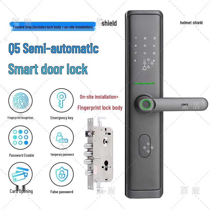 Kuidun Q5 Semi-Automatic Smart Door Lock
