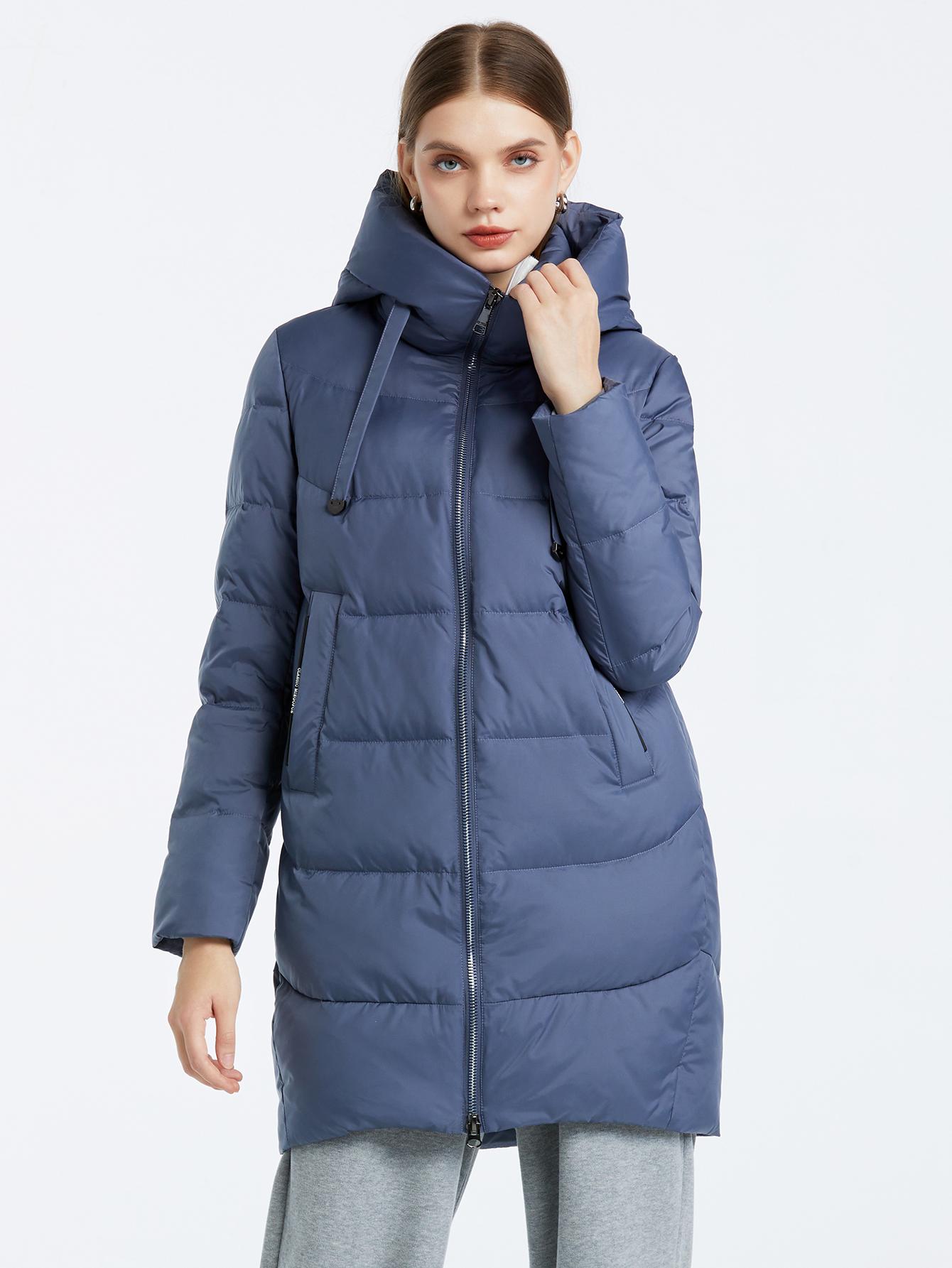 

Cinemore женская куртка зима 2023 теплые длинные парки верхняя одежда с капюшоном женская одежда модный пуховик женское пальто унисекс M