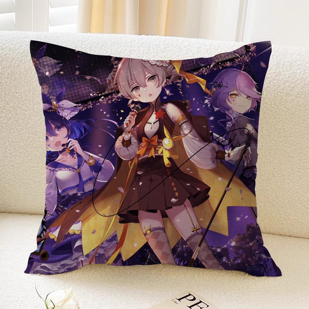 Federe per Cuscini Honkai Star Rail Biancheria da Letto Decorativa per la Casa Copricuscino Decorativo Matrimonio Federa per Cuscino Super Morbida