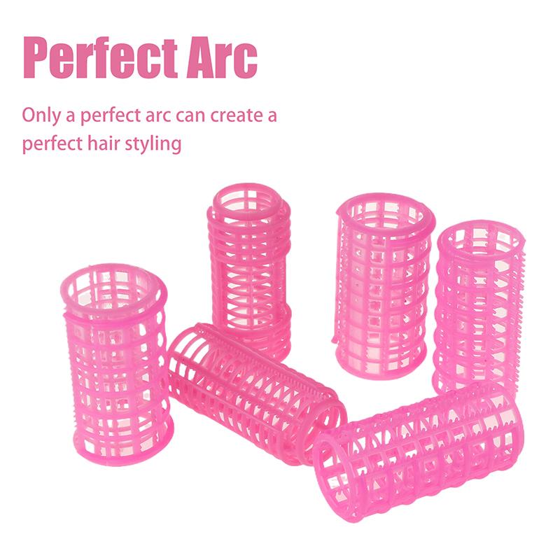 12Pcs/Set Heatless Hair Curler Rollers S/M/L Grip Clips Lazy Curlers Hairdressing Diy Hair Styling Tool For Women
