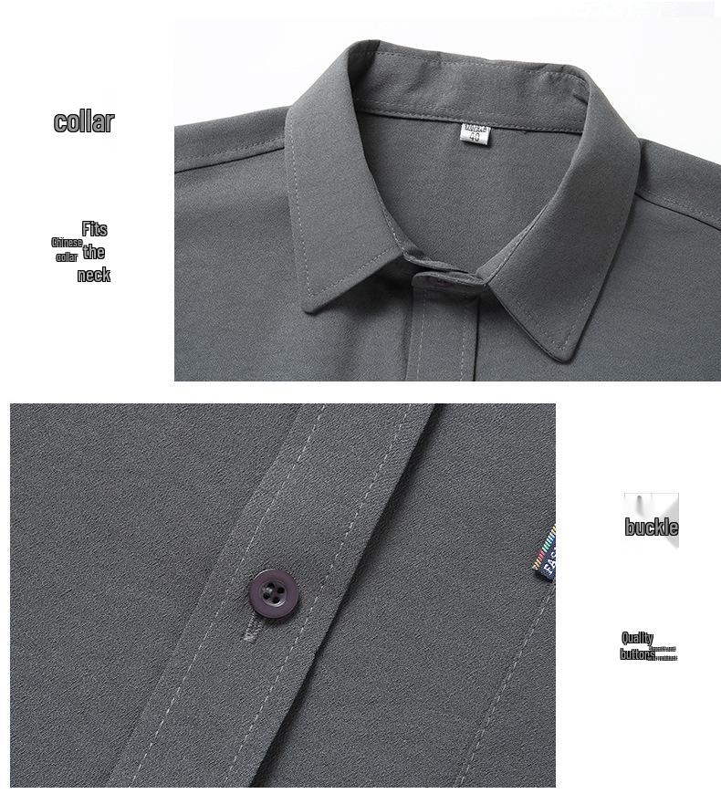 Men's Chinese Style Tang Suit Grandpa Shirt & Pants Set - Ethnic Hanfu for Middle-Aged & Elderly