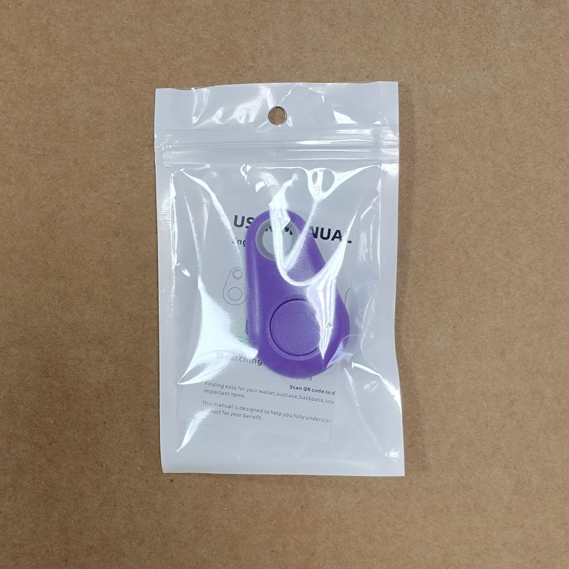 

Bluetooth Tracker for Pets,Bikes - Waterproof Mini GPS Locator,Anti-Theft Alarm for Cat, Dog, Motorcycle,Bicycle.Find Lost Items Via Crowd Network 1pc фіолетовий