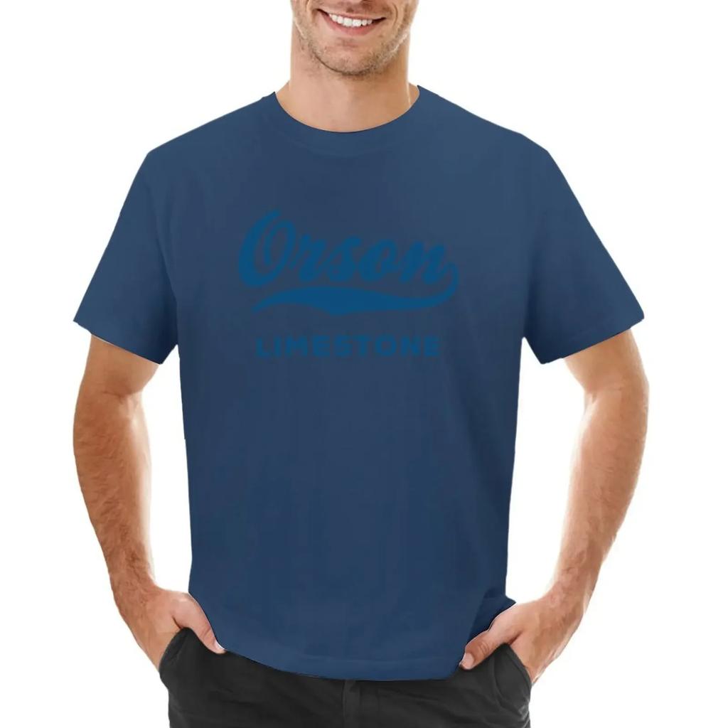 Orson Limestone T-shirt tees vintage heavyweight t shirts for