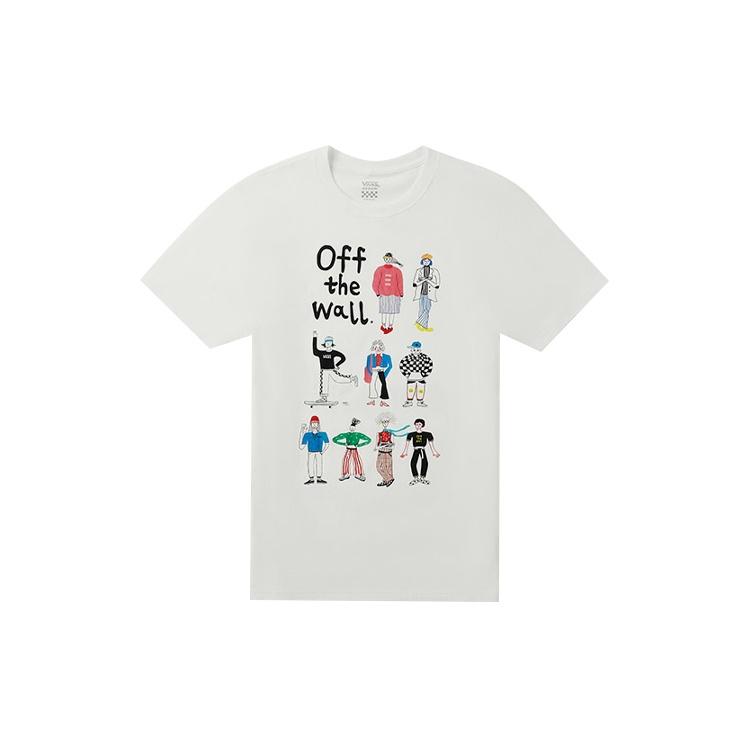 (WMNS) Vans OTW Synjiayi Printing Short Sleeve White Women s VN0A4MNLWHT XL