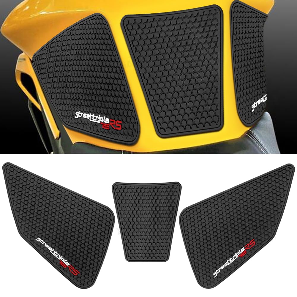 For Street Triple 765 R RS Tank Pad 2023 2024 Motorcycle Accessories Street Triple