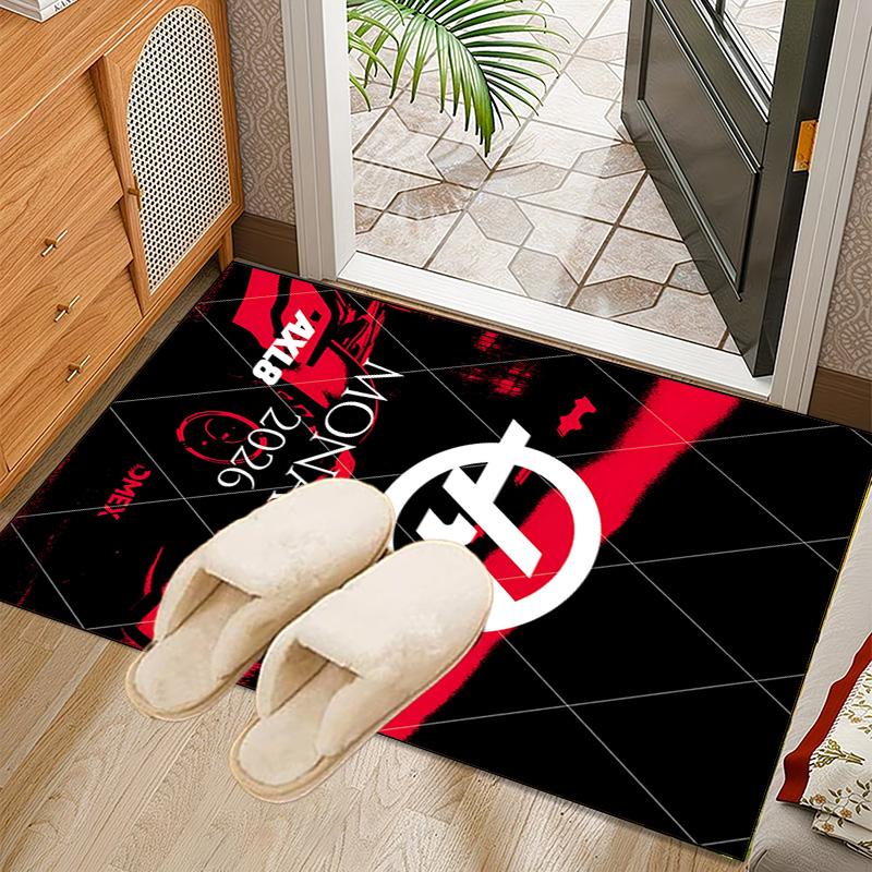 1PC F1 Team Rug for Livingroom,Bedroom, Palyroom, Chair Rug, Area rug, Game Carpet, Large Size Rug Fan Christmas gift