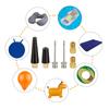 Road Bike Valve Adapter Bike Tire Valve Adapter Ball Pump Needles Inflation Nozzle Air Inflator Adaptor Bike Pump Tool